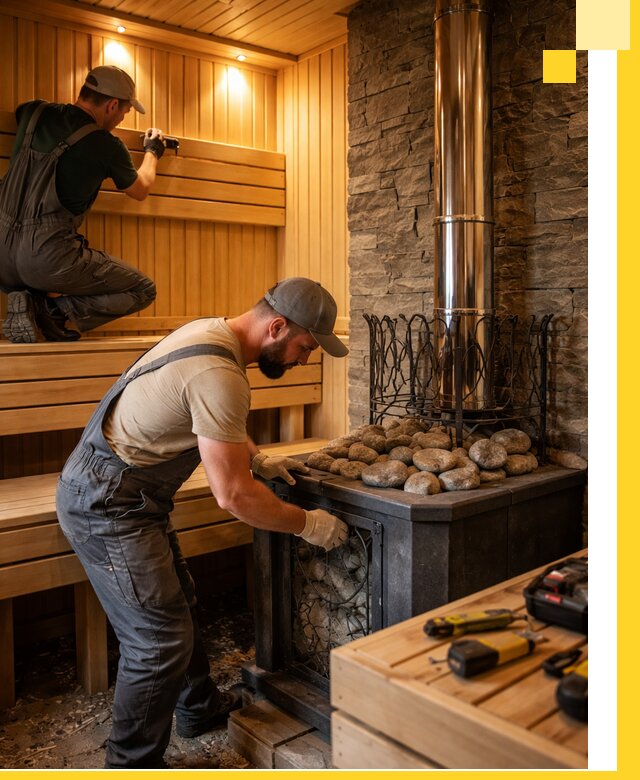 Комплексный дизайн бань, саун и зон отдыха в Геленджике