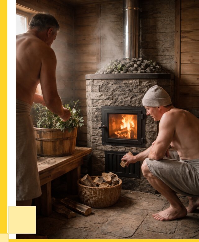 Банные печи под ключ в Геленджике от 46773 р. | ЭриданГлн кирпичная