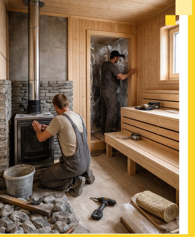 Строительство и изготовление бань под ключ в Геленджике