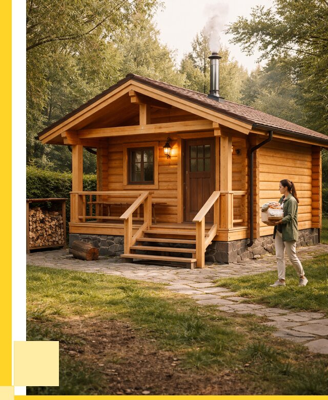 Купить баню под ключ в Геленджике от 675610 р. | ЭриданГлн