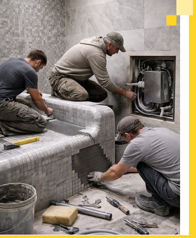 Проекты хамамов под ключ в Геленджике и дизайн и строительство