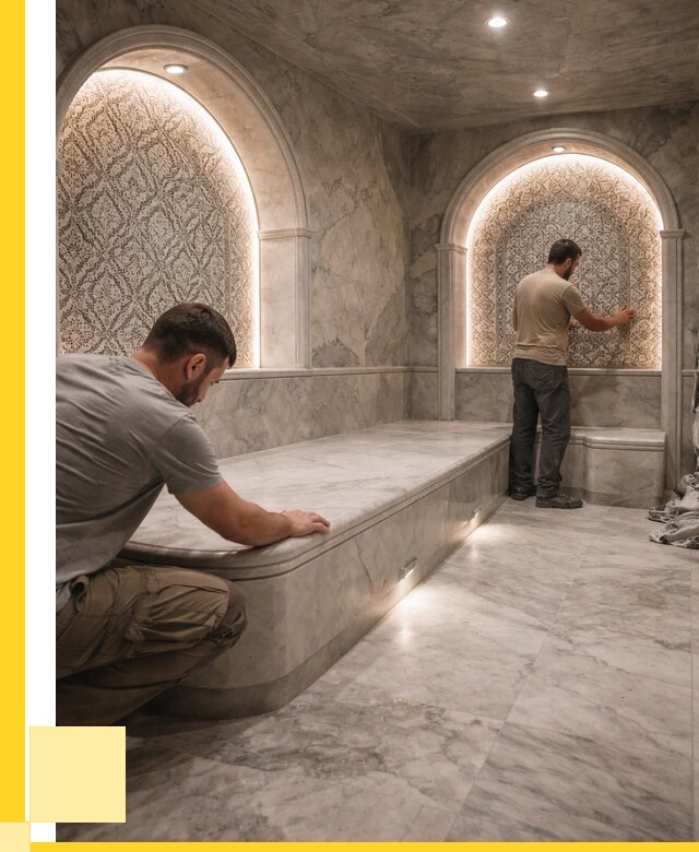 Турецкие бани под ключ в Геленджике от 259850 р. | ЭриданГлн