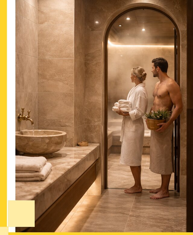 Проект и монтаж сауны и хамама в Геленджике от 363790 р., ЭриданГлн