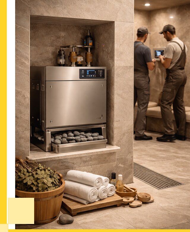 Парогенераторы для хамама в Геленджике от 77955 р. | ЭриданГлн