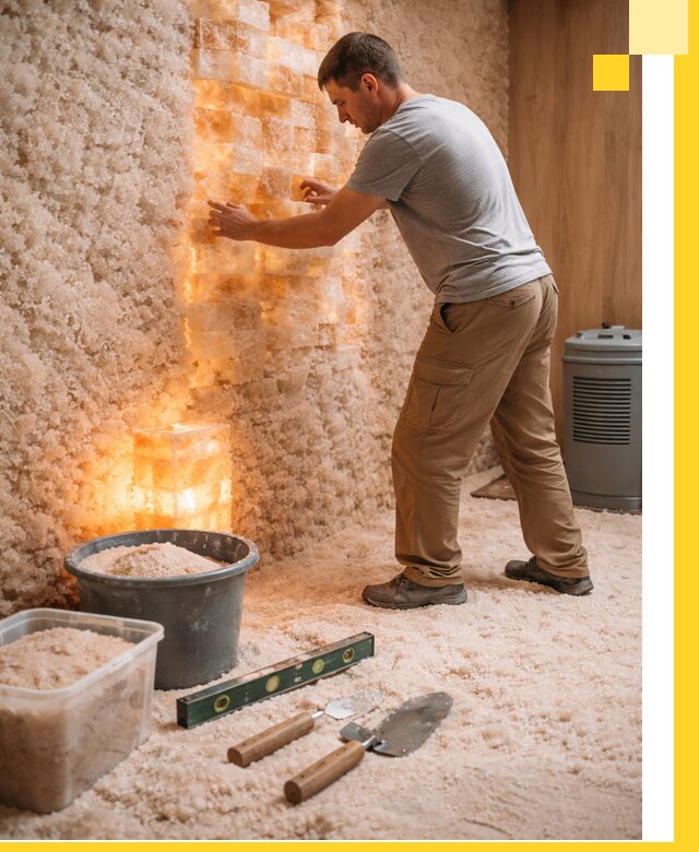 Проектирование и монтаж соляных комнат в Геленджике под ключ